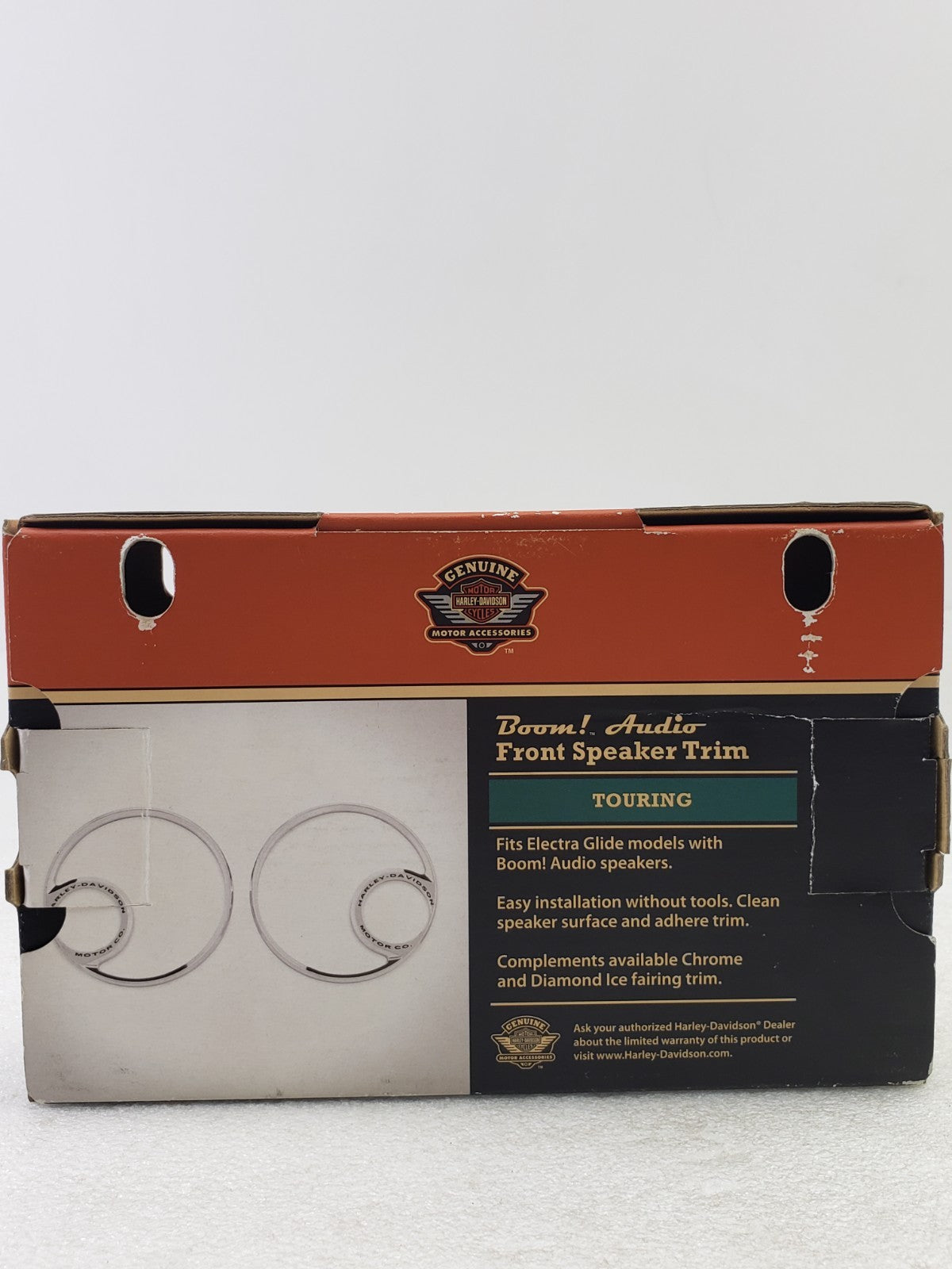 Harley-Davidson 76000156 Boom Audio Front Speaker Trim Kit for 06-Up FLHT Models6