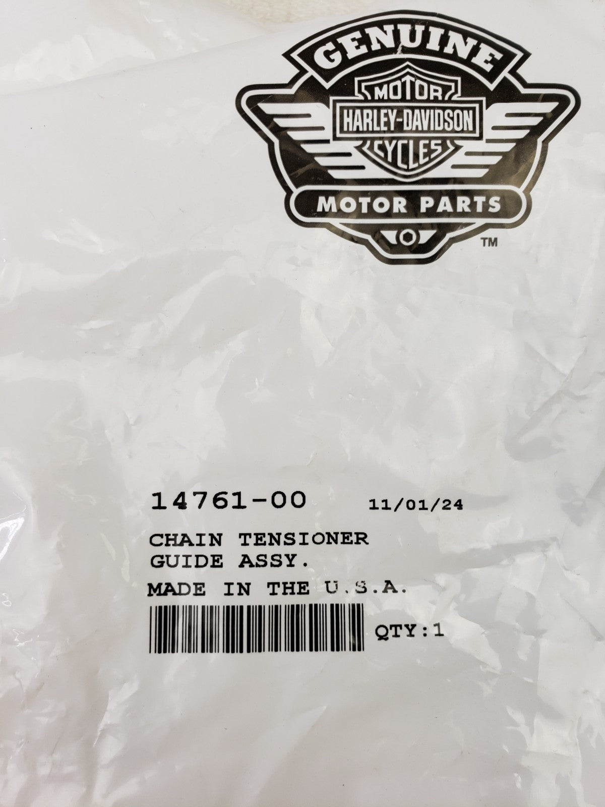 Harley-Davidson 14761-00 Chain Tensioner Guide Assembly for 2000-2017 Twin Cam6