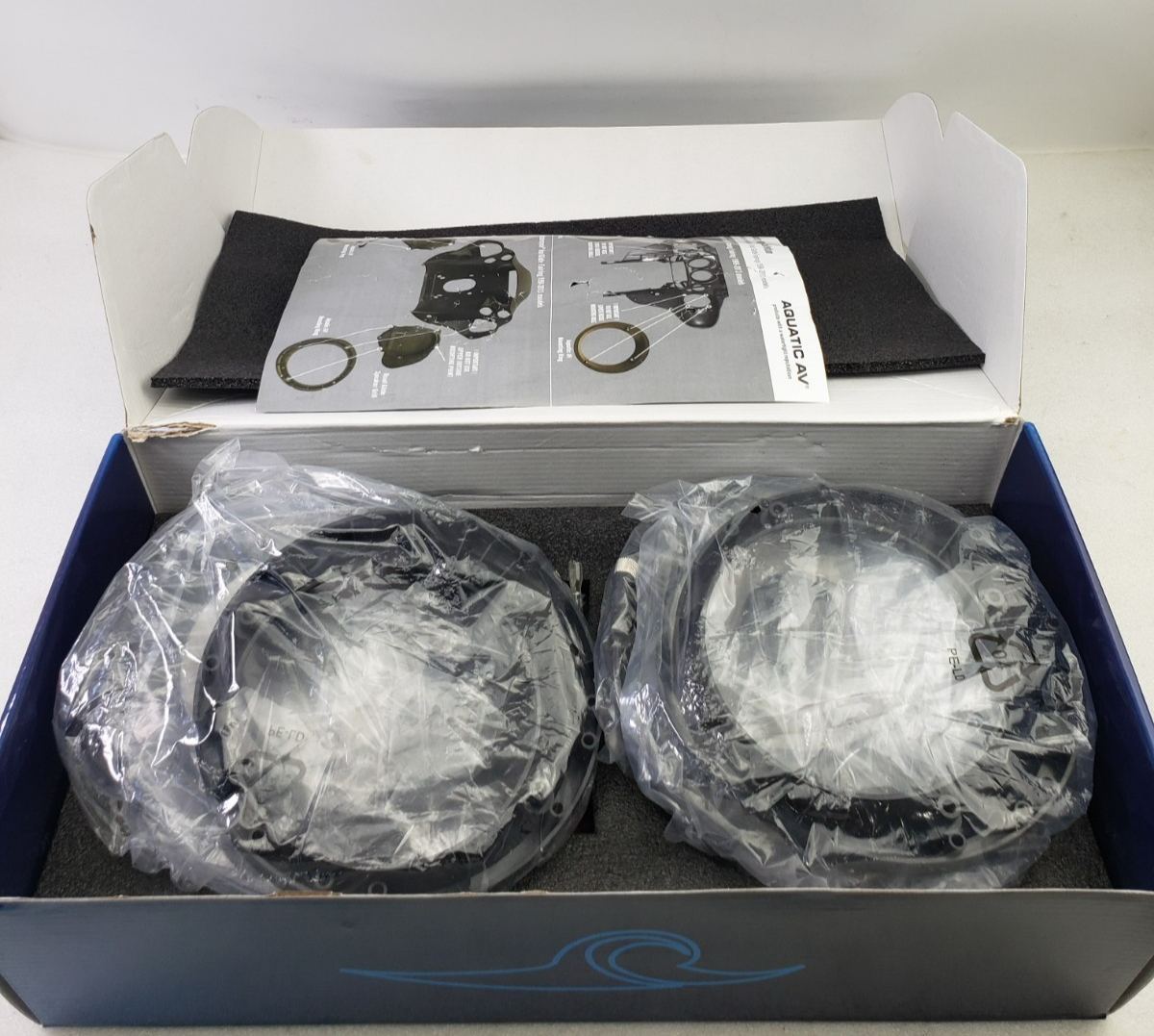 Aquatic AV Ultra+ HS113 6.5" RGB Speakers Kit 300W Fits Street Glide FLHX, FLHXS11