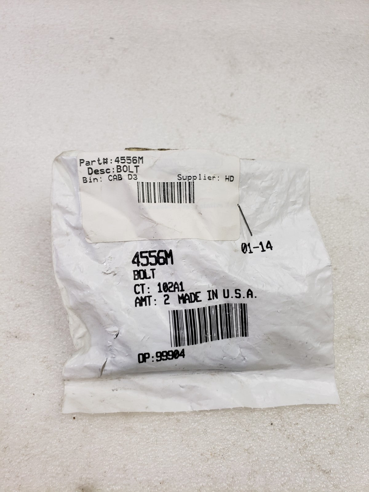 Harley-Davidson 4556M 40mm Bolt 12 Point Head Fits 2000-2007 Softail Models6