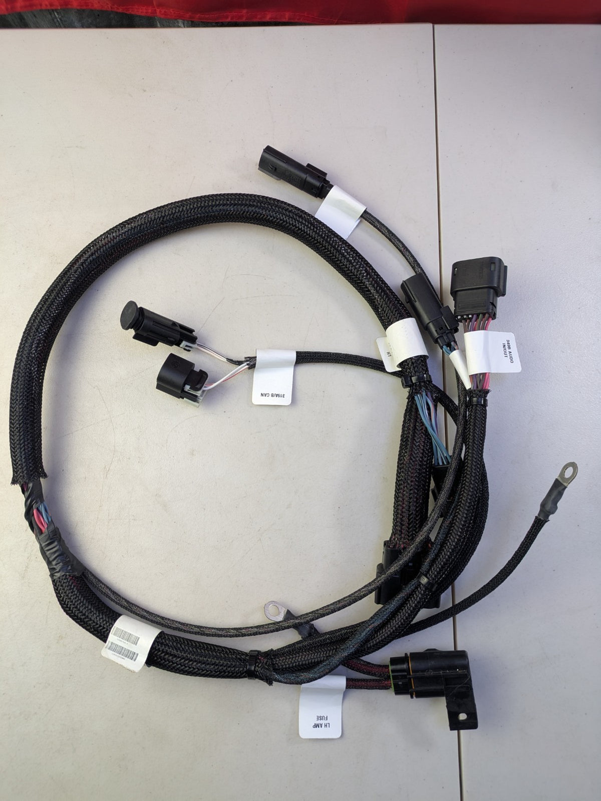 Harley-Davidson Audio Saddlebag Amplifier Wiring Harness Assembly 692019105