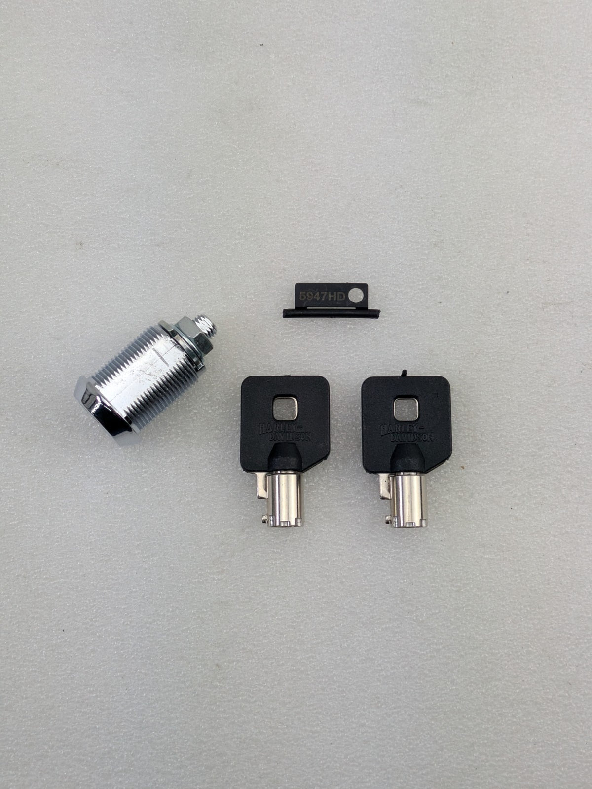 Genuine OEM Harley Davidson Lock Assembly & Keys OEM 53848-0010