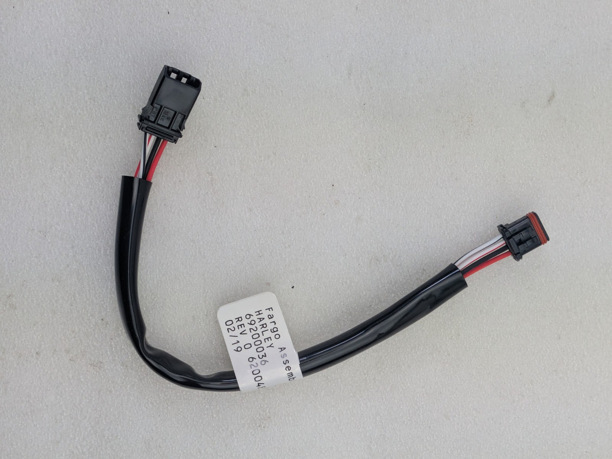 Genuine Harley-Davidson 69200034 Handlebar Switch Wiring Extensions 10"8