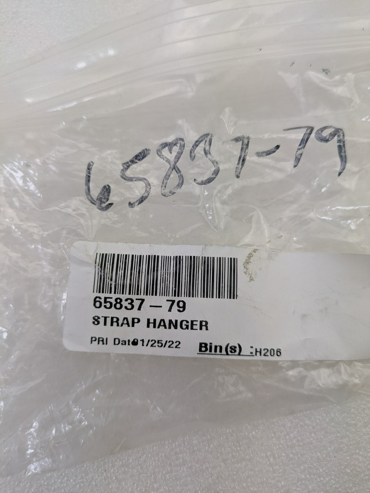 Genuine Harley-Davidson Muffler Inside Strap Clamp w/Rubber Bushing 65837-797