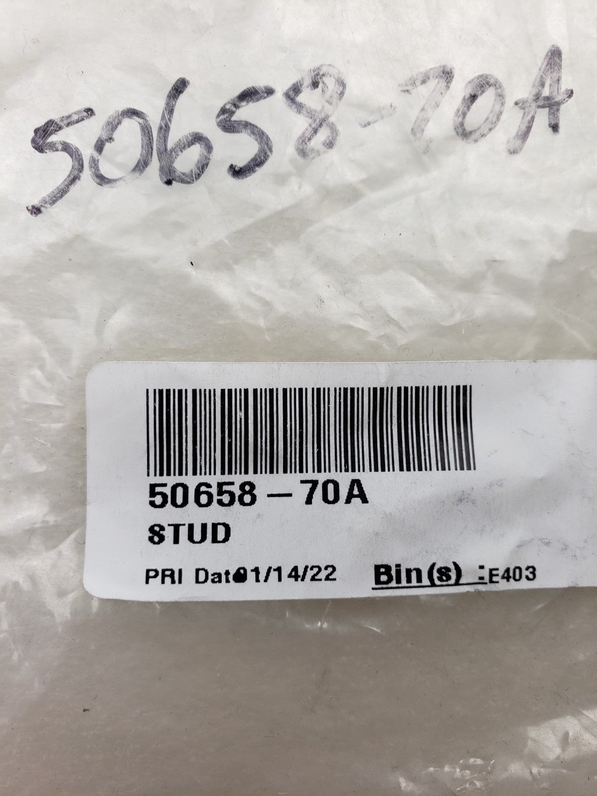 OEM Harley-Davidson 50658-70A Front Floorboard Chrome Stud Post FL & FLH8