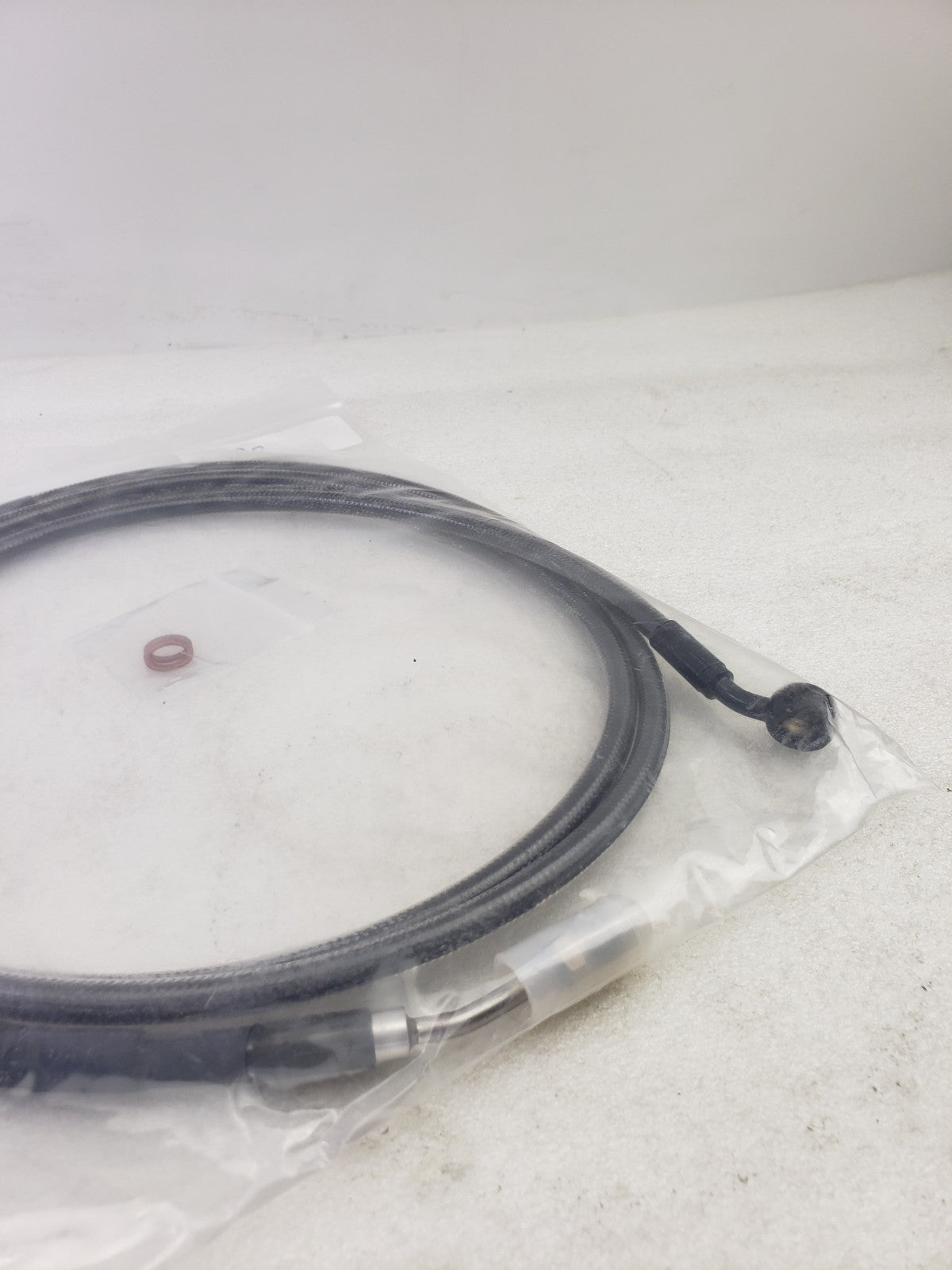 Magnum Shielding 1132-1100 / 41886 86" Braided Hydraulic Clutch Line for Harley6