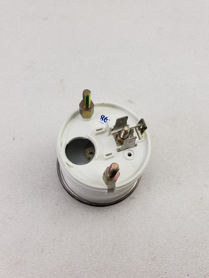 Genuine Harley-Davidson 74554-04 Air Temperature Gauge Spun Aluminum Face Chrome5