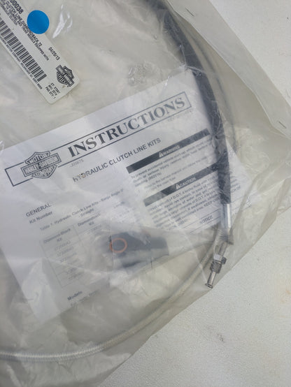 OEM 37200038 Harley-Davidson 14+ Touring Diamondback Hydraulic Clutch Line 72.5"4