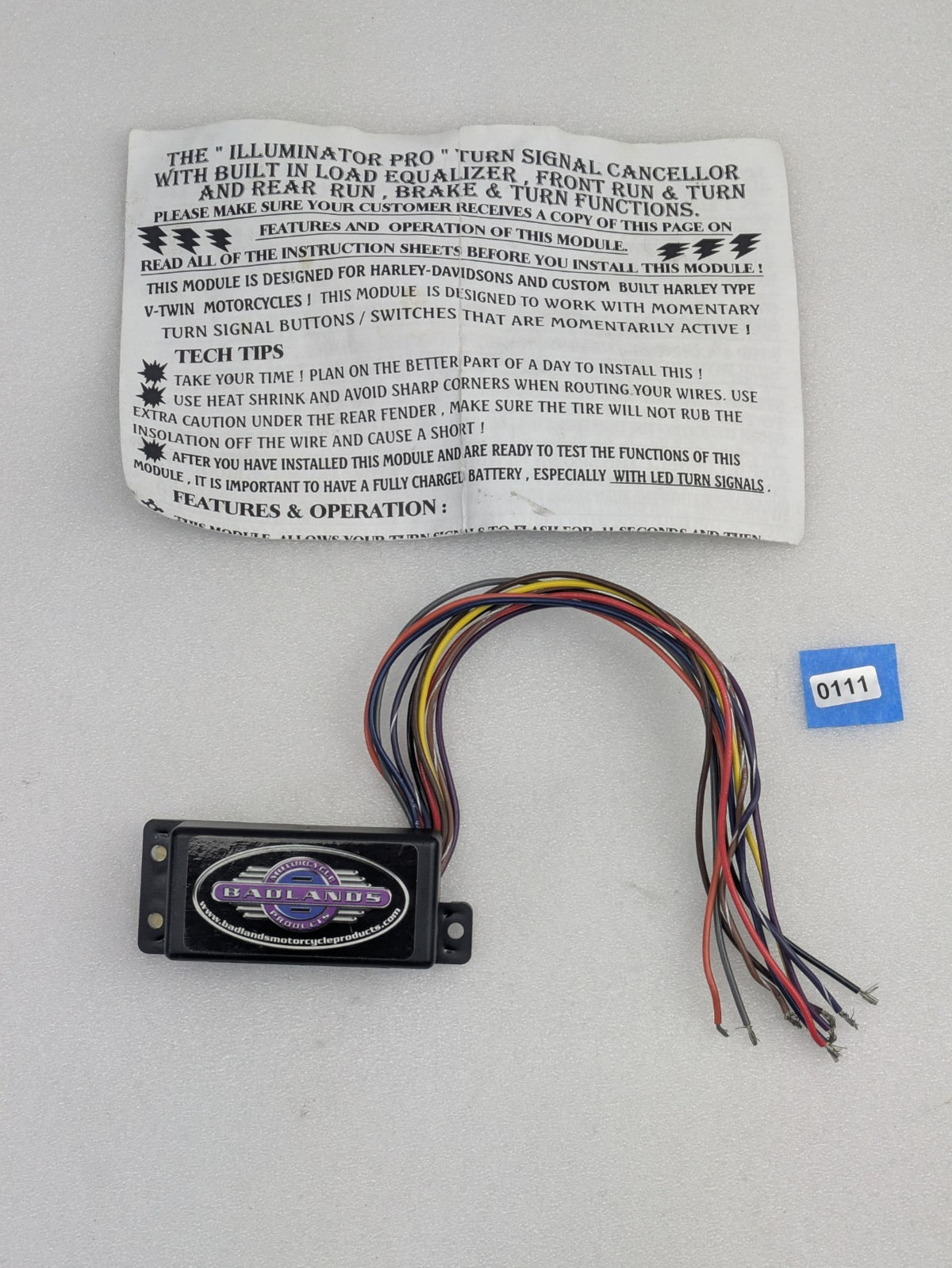 Badlands Universal Run/Turn/Brake Module ill-pro-fto0