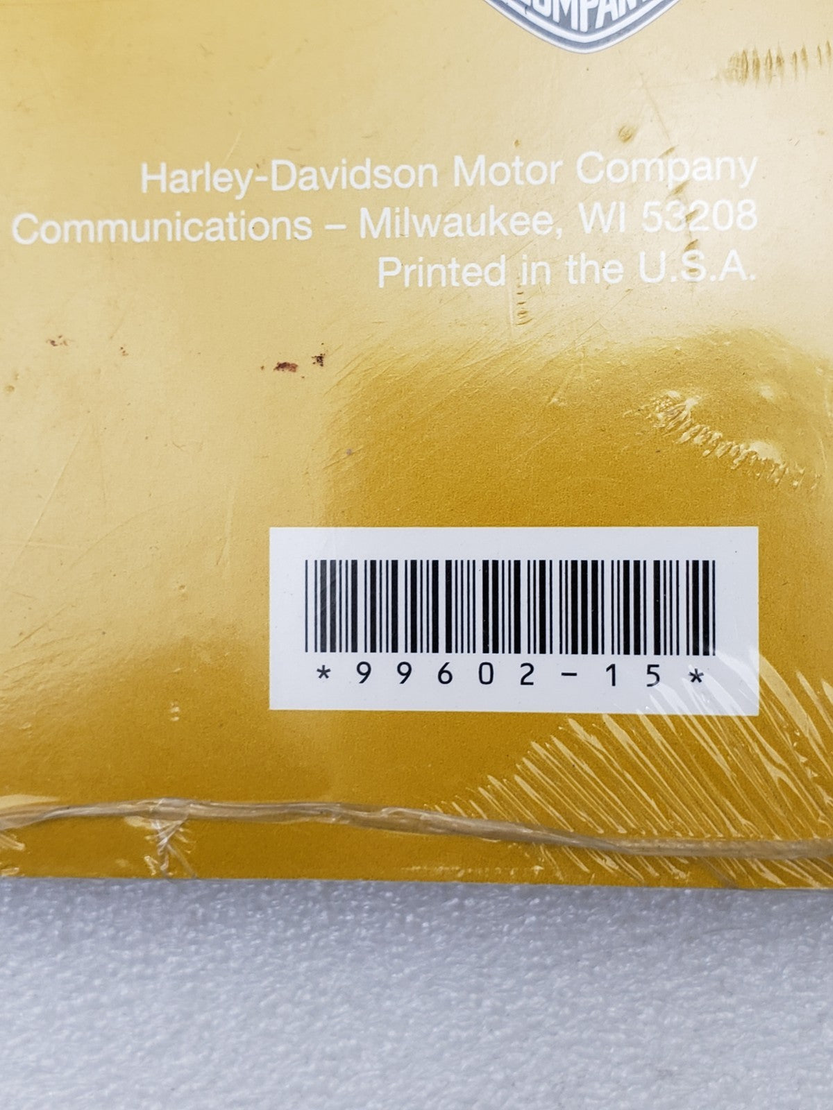 Genuine OEM Harley-Davidson 99602-15 Parts Catalog for 2015 Trike Models5