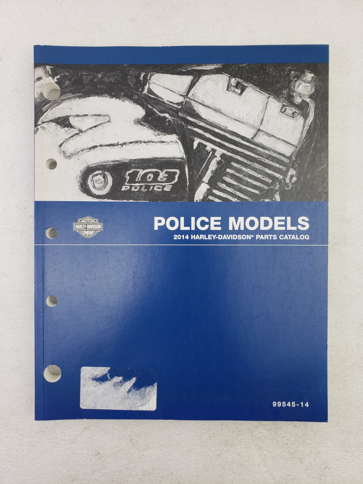 Harley-Davidson 2014 Police Model Parts Catalog Official Manual Book 99545-140