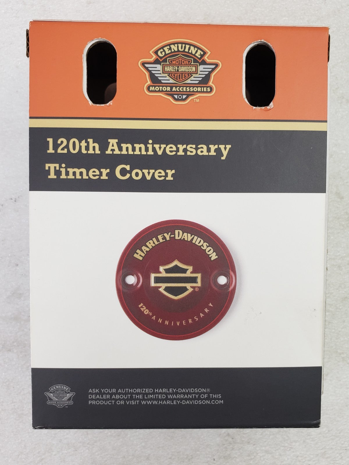 Harley Davidson 25600176 120th Anniversary Timer Cover for 17 Up M8 Engines5