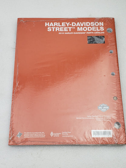 Genuine OEM Harley-Davidson 99610-15B Parts Catalog for 2015 Street Models3