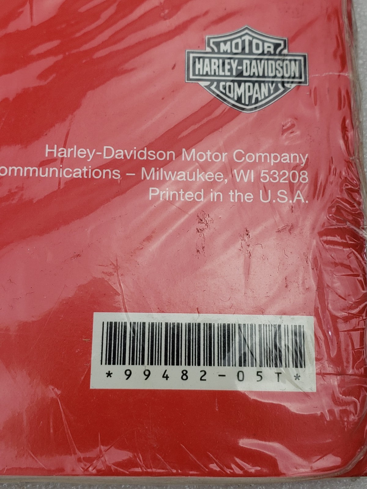 Harley-Davidson 99482-05T Service Manual For 2005 Fat Boy Models 15th Anniv. Ed4