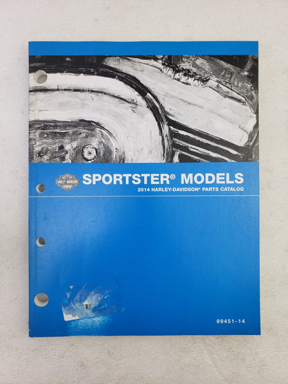 Harley-Davidson 2014 Sportster Models Parts Catalog Official Manual OEM 99451-140