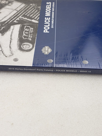 Genuine OEM Harley-Davidson 99545-15 Parts Catalog for 2015 Police Models5