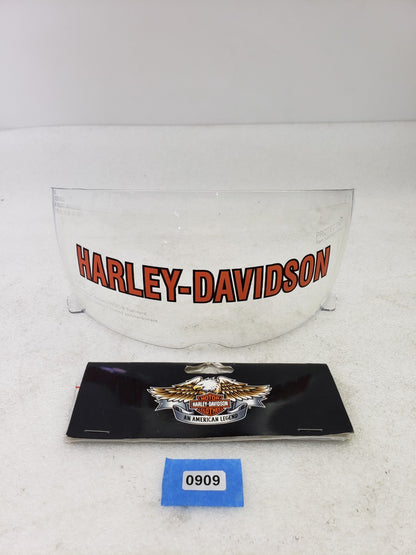 Genuine Harley-Davidson 98273-13VR Replacement Sun Shield Clear for 1/2 Helmets0