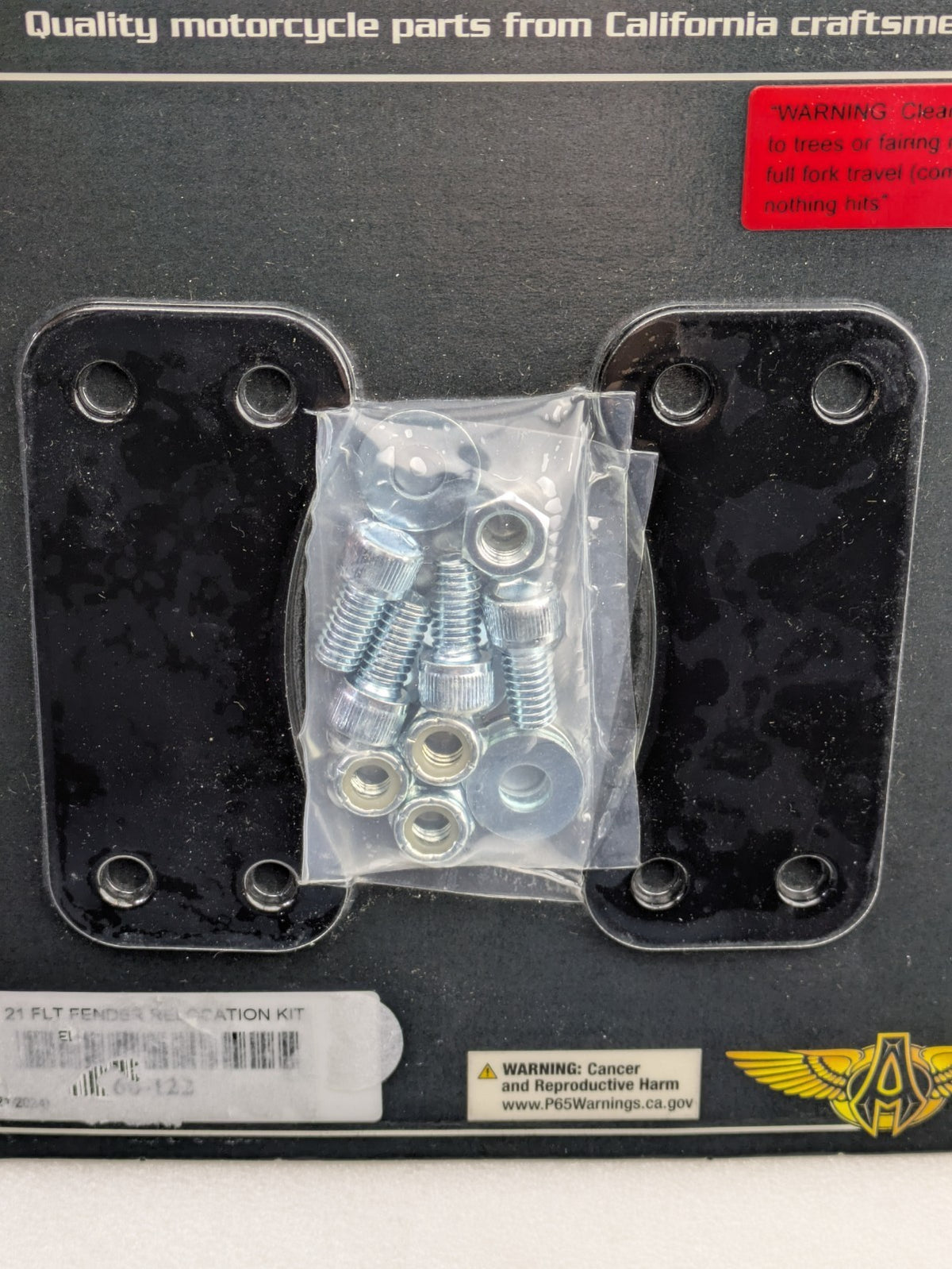 Arlen Ness 21" Fender Relocation Kit 60-122 Harley-Davidson Touring 2014-20255