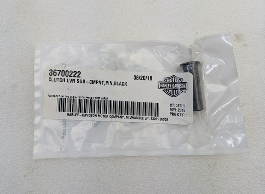 Genuine Harley-Davidson Hand Lever Holding Pin Black 367002220