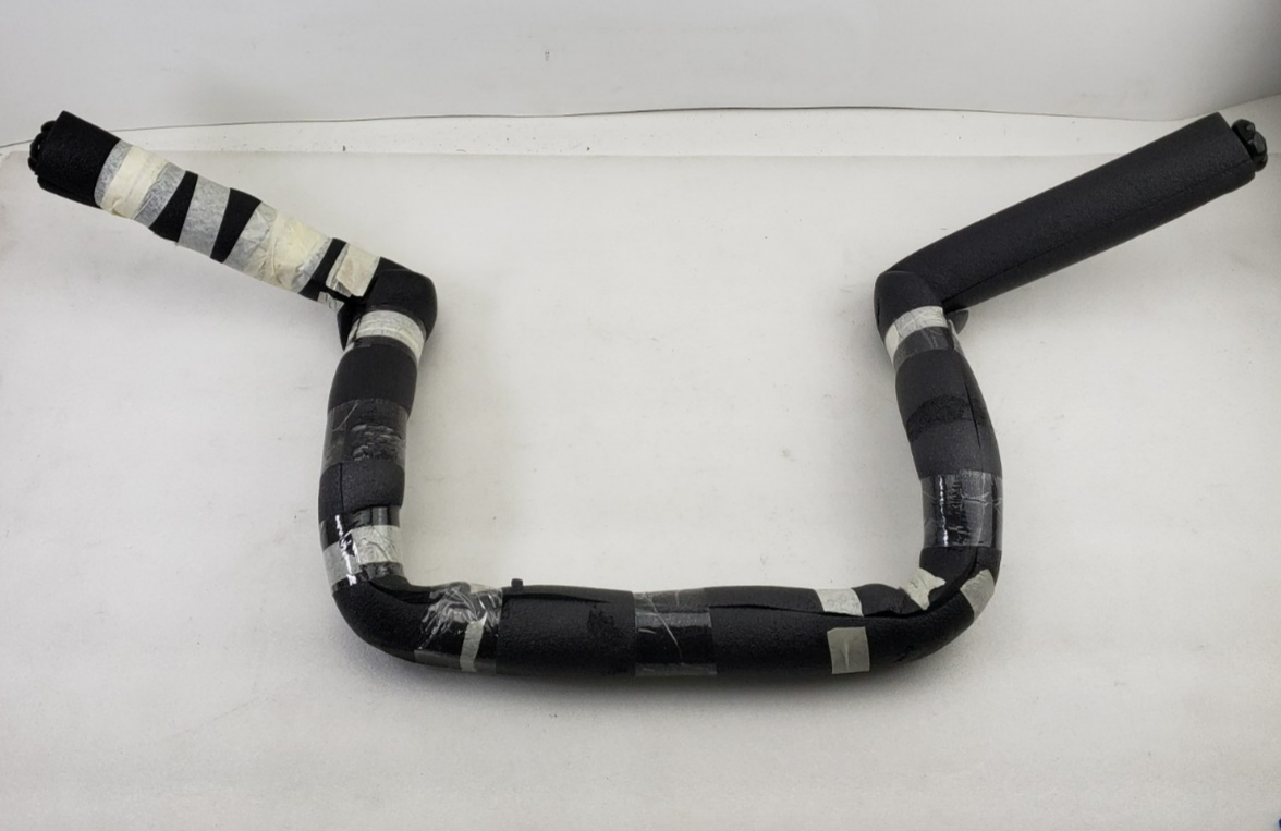 LA Choppers LA-7367-12 12" Chrome Twin Peaks Handlebars for 24-25 Touring Models5