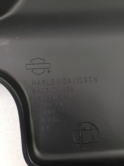 Harley-Davidson 57200071BYM LH Side Cover Black Denim for 09-Up Touring Models6
