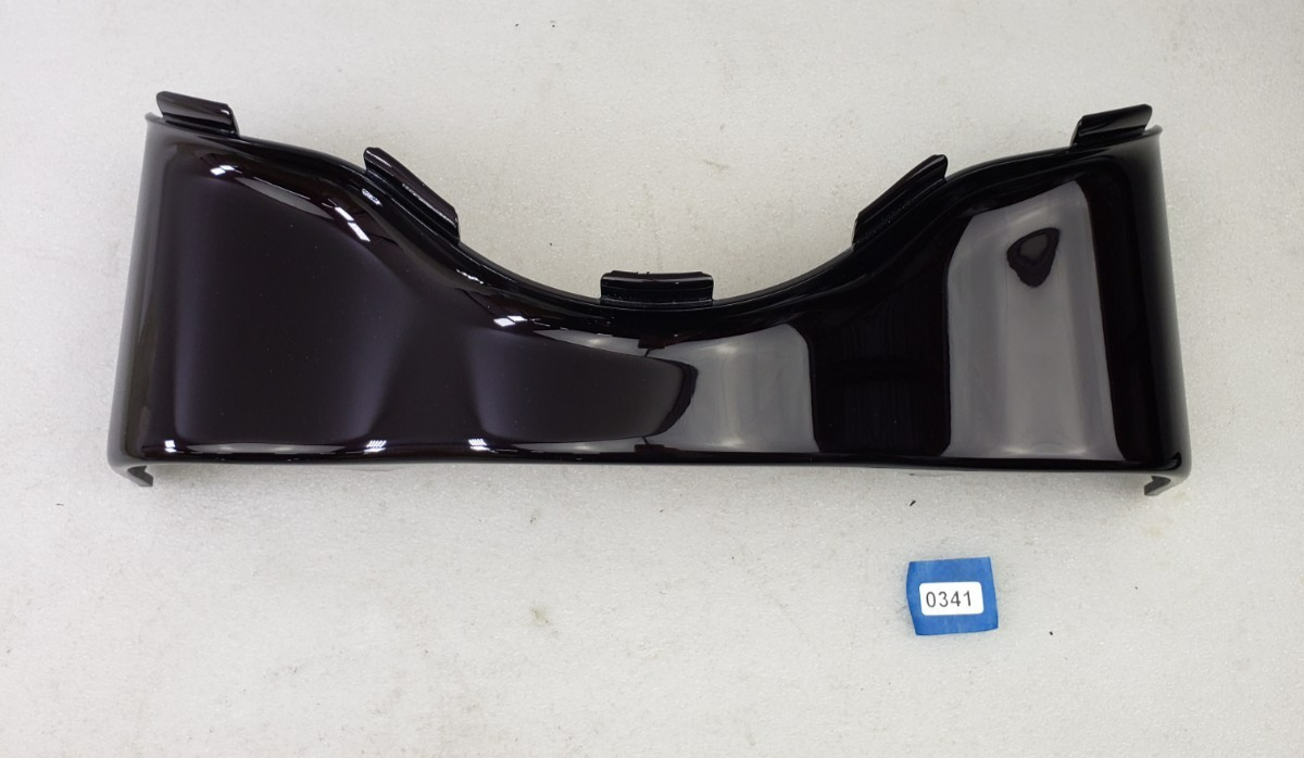 Harley 57000328DSZ Fairing Skirt 14-23 Street Glide Blackened Cayenne Sunglo2