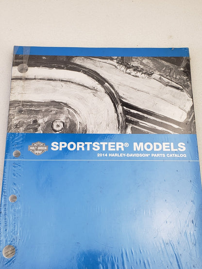 Genuine OEM Harley-Davidson 99451-14A Parts Catalog for 2014 Sportster Models2