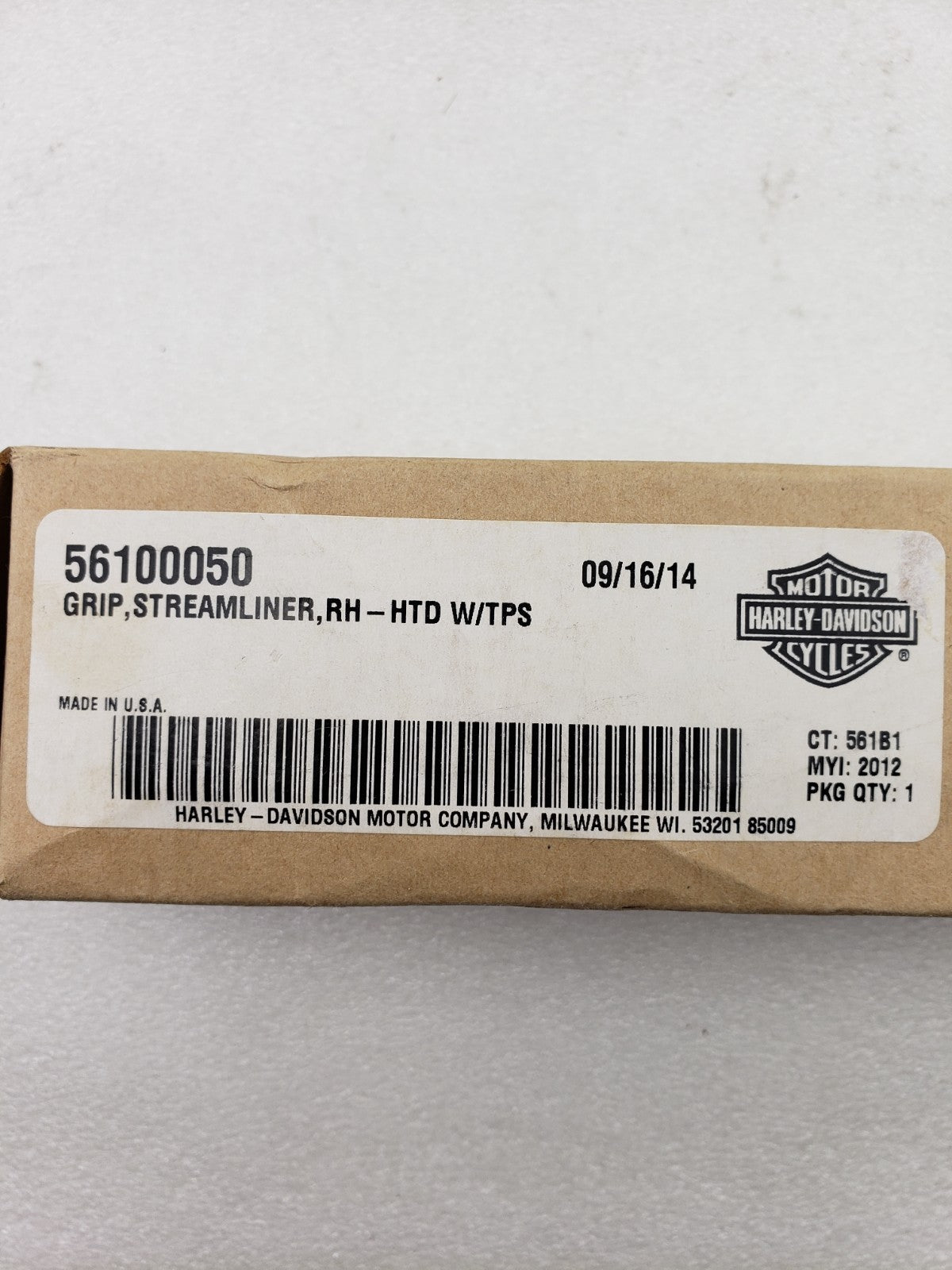 Genuine Harley-Davidson 56100050 Right Streamliner Collection Heated Hand Grip2