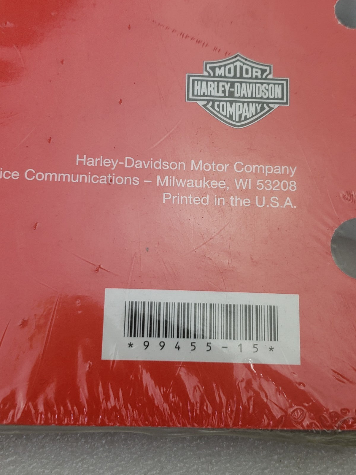 Genuine OEM Harley-Davidson 99455-15 Parts Catalog for 2015 Softail Models4