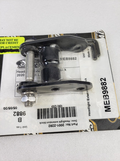 Memphis Shades MEB9882 / 2001-2292 Headlight Extension Block for 20+ Low Rider S2