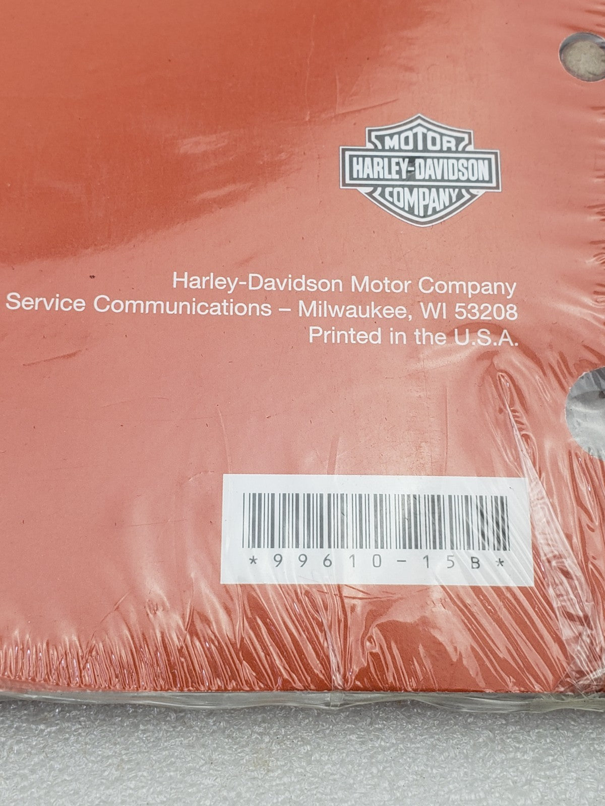 Genuine OEM Harley-Davidson 99610-15B Parts Catalog for 2015 Street Models4