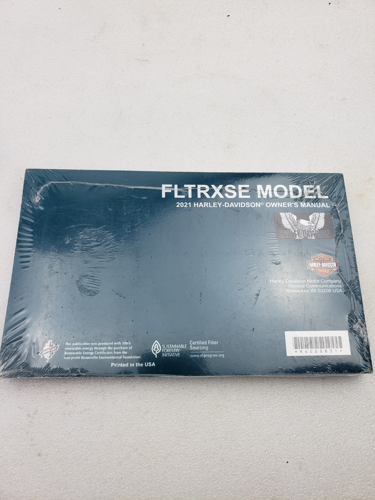 Genuine OEM 2021 Harley-Davidson FLTRXSE Model Owner's Manual 94000831 NEW4
