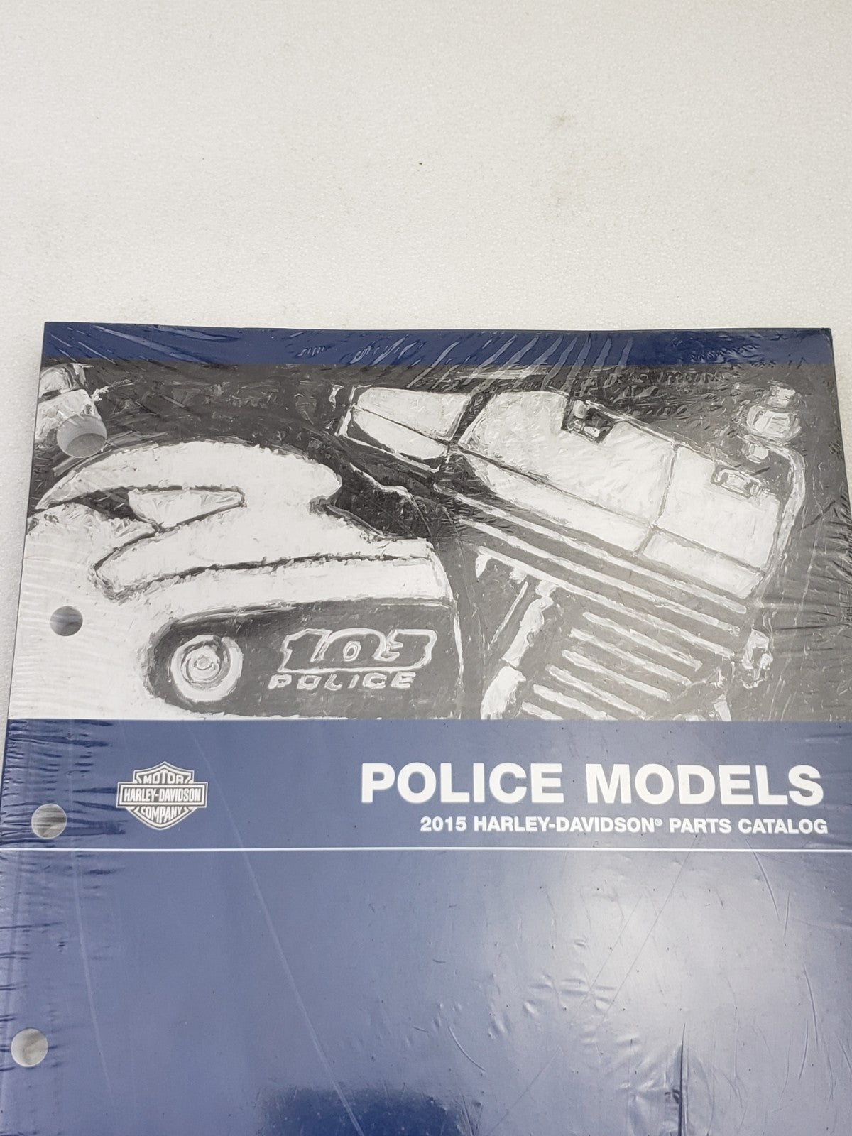Genuine OEM Harley-Davidson 99545-15 Parts Catalog for 2015 Police Models2