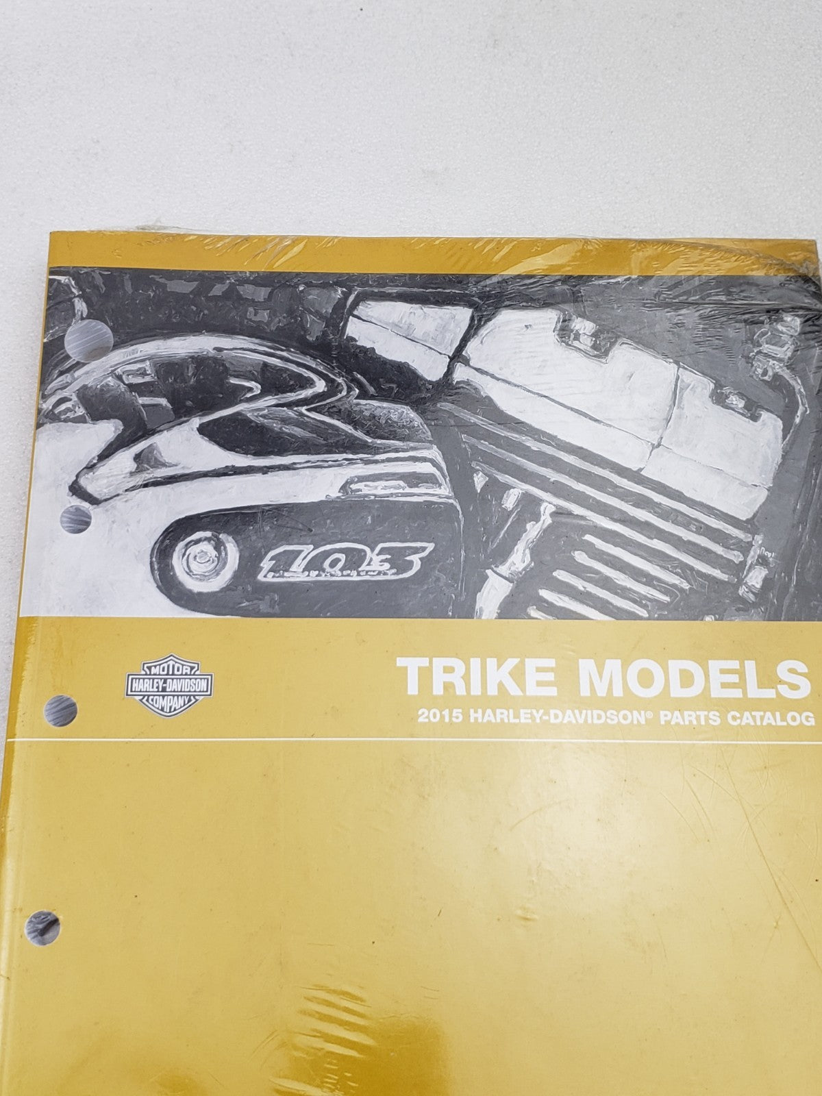 Genuine OEM Harley-Davidson 99602-15 Parts Catalog for 2015 Trike Models2