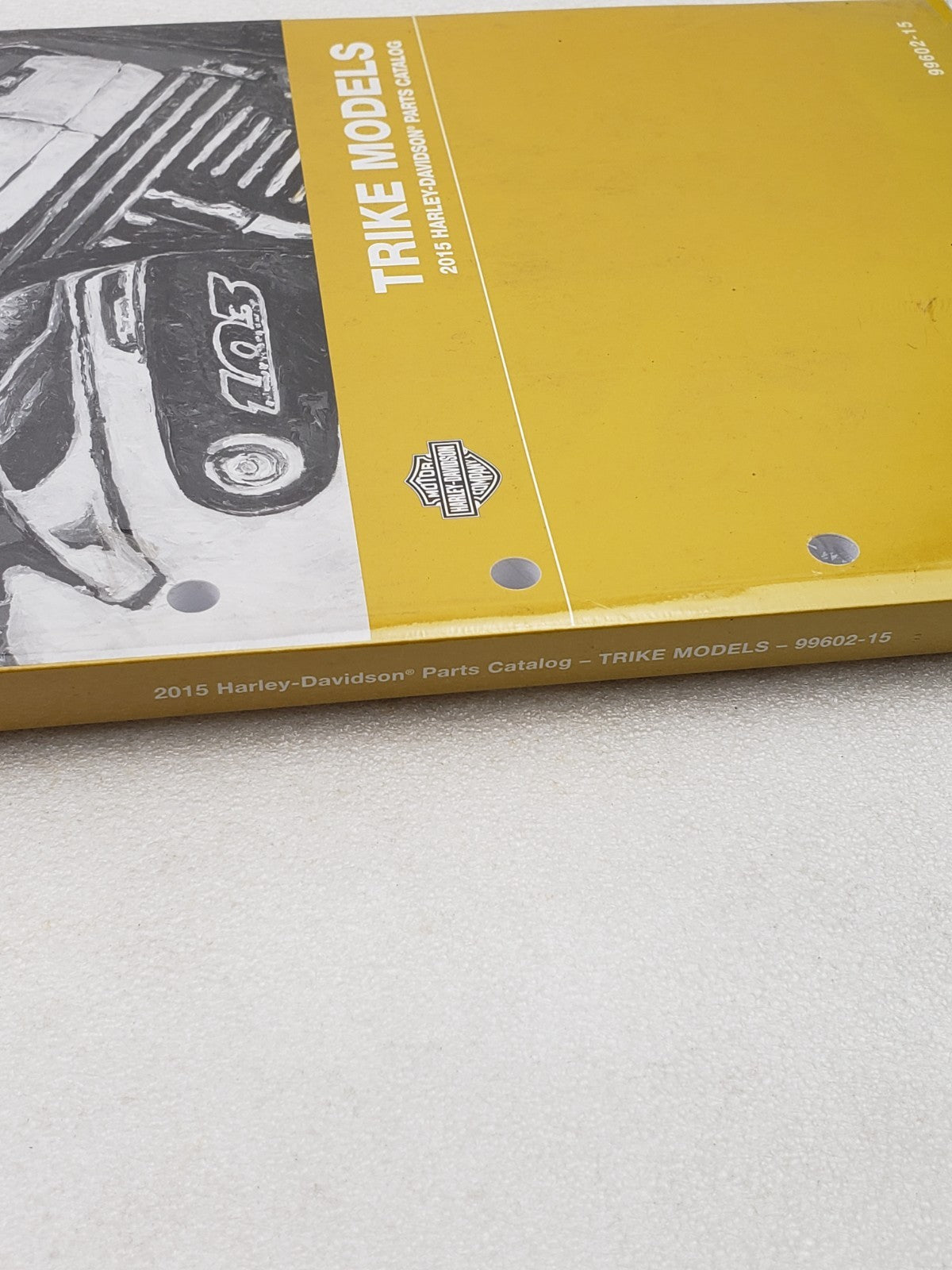 Genuine OEM Harley-Davidson 99602-15 Parts Catalog for 2015 Trike Models6