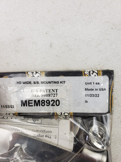 Memphis Shades MEM8920 Trigger-Lock Mount Kit For 85-13 Harley Softail Models6