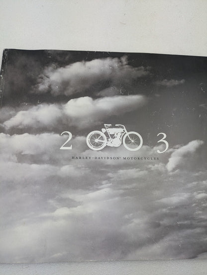 2003 Harley-Davidson Sales Catalog Brochure 100th Anniversary Touring Softail XL5