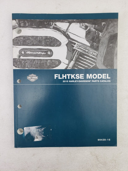 Harley-Davidson 2015 FLHTKSE Models Parts Catalog Official Manual Book 99428-150