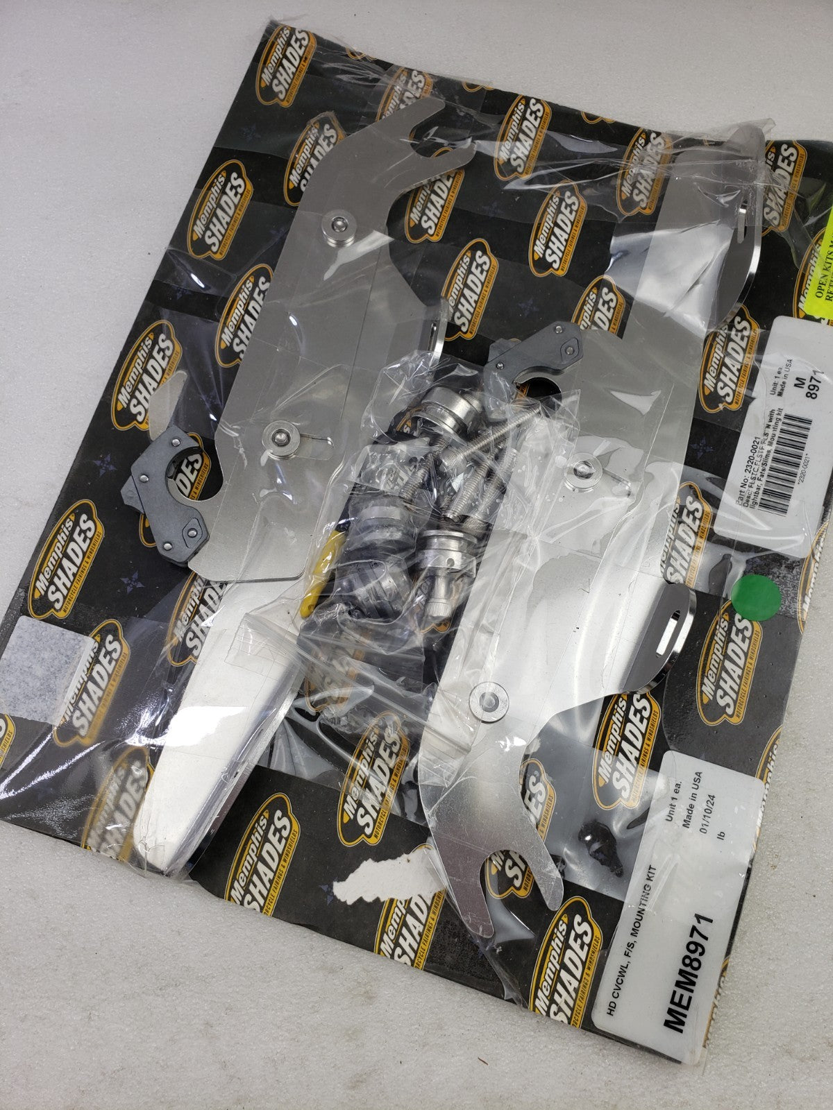 Memphis Shades MEM8971 Trigger Lock Mount Kit For 86-17 Harley Softail Models3