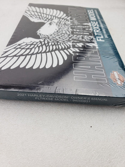 Genuine OEM 2021 Harley-Davidson FLTRXSE Model Owner's Manual 94000831 NEW3
