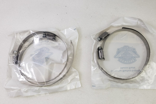 Harley 64806-07 Screamin' Eagle Chrome Shield Kit Street Shotgun Style Mufflers1