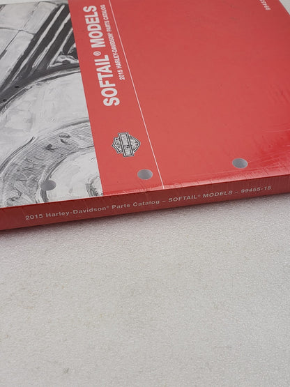 Genuine OEM Harley-Davidson 99455-15 Parts Catalog for 2015 Softail Models5