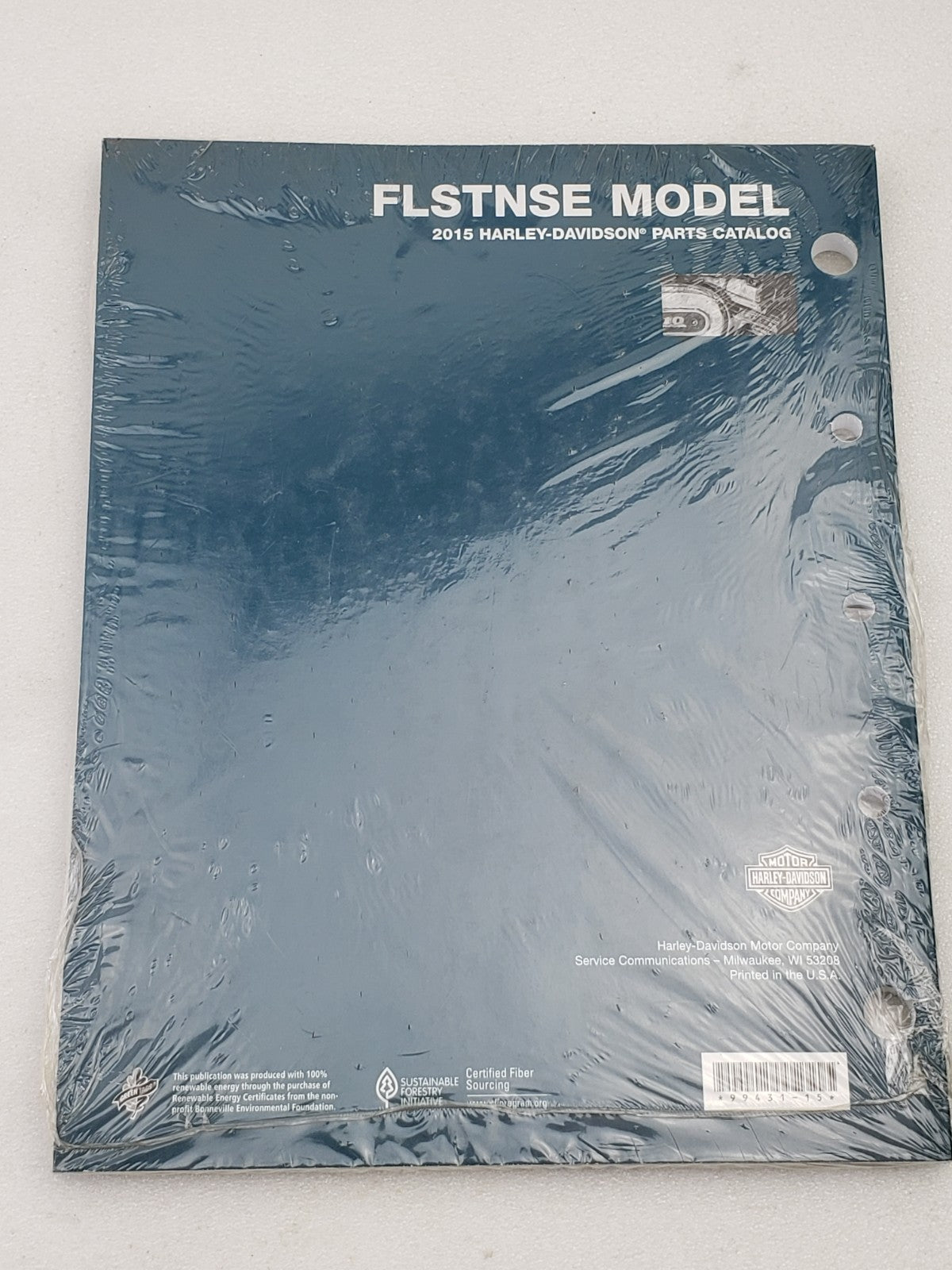 Genuine Harley-Davidson FLSTNSE 2015 CVO Softail Deluxe Parts Catalog 99431-153