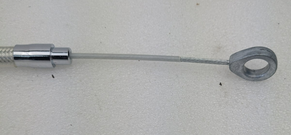 Genuine 62.5" Inch Harley-Davidson Dyna Softail Braded Clutch Cable 38921-09A3