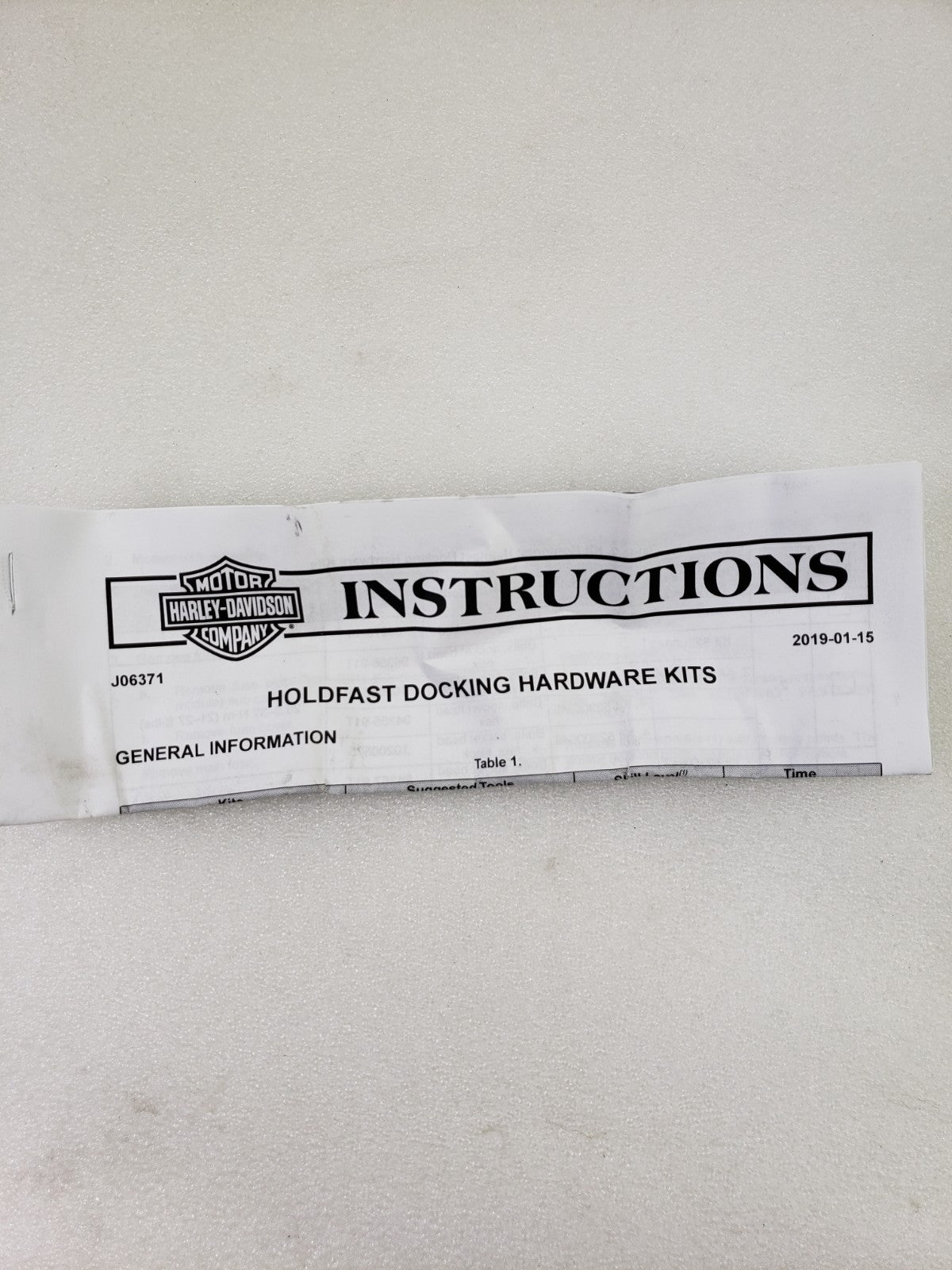 Genuine OEM 2018+ Harley-Davidson 52300377 HoldFast Docking Hardware Kit Black4
