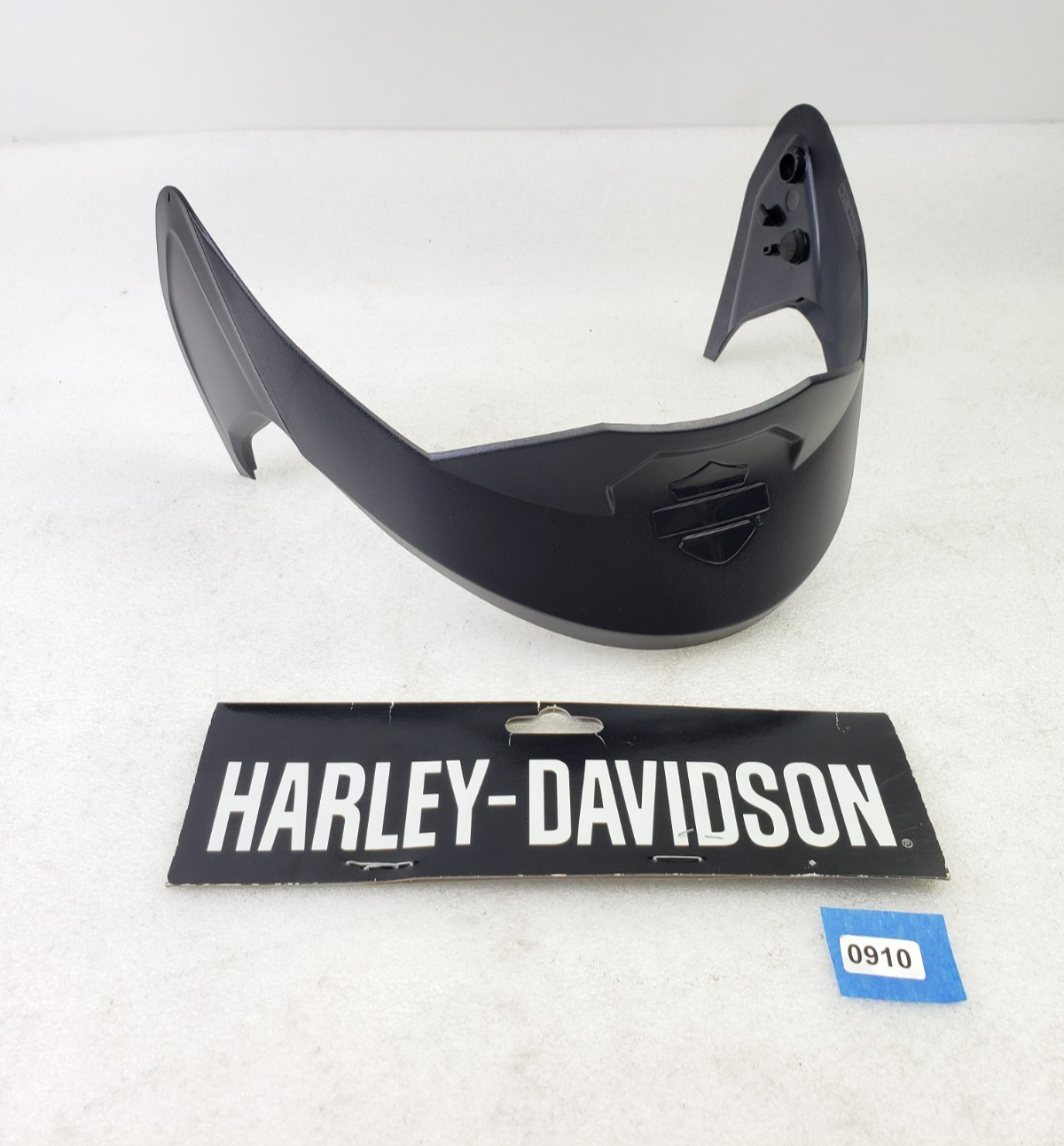 Harley-Davidson 98333-17VR Replacement Visor Matte Black for HJC H27 3/4 Helmet0