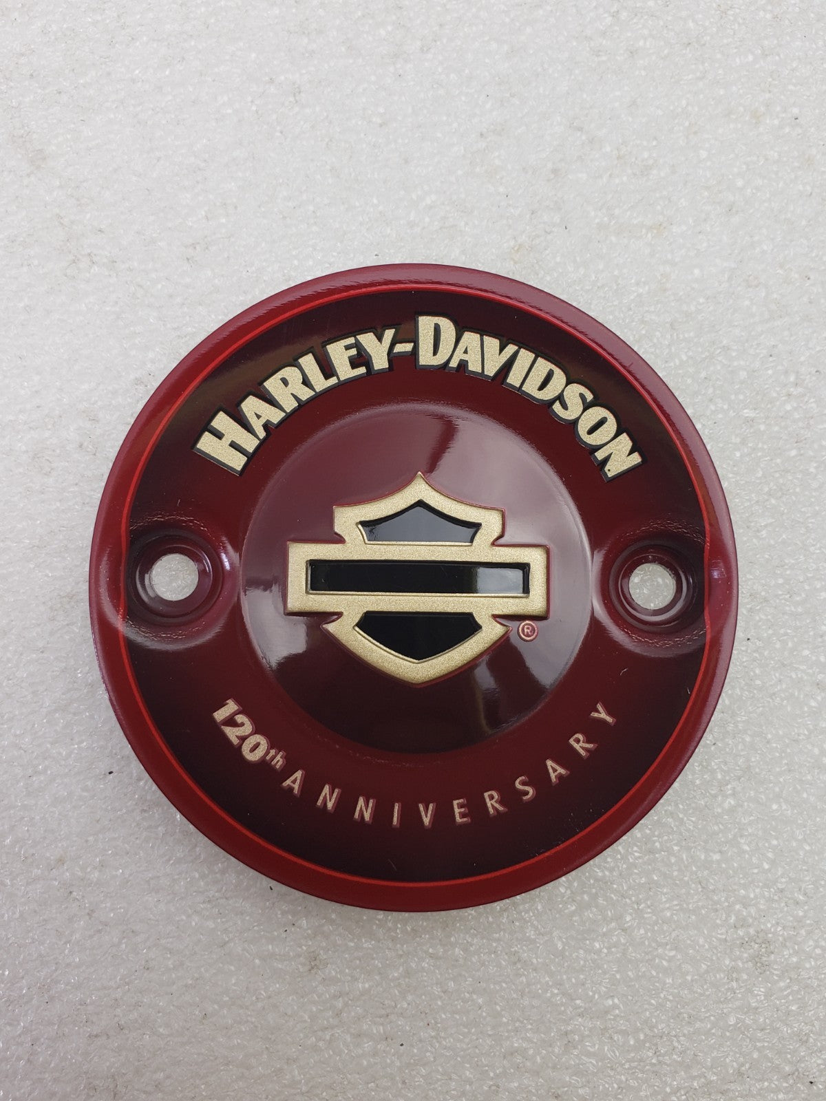Harley Davidson 25600176 120th Anniversary Timer Cover for 17 Up M8 Engines1