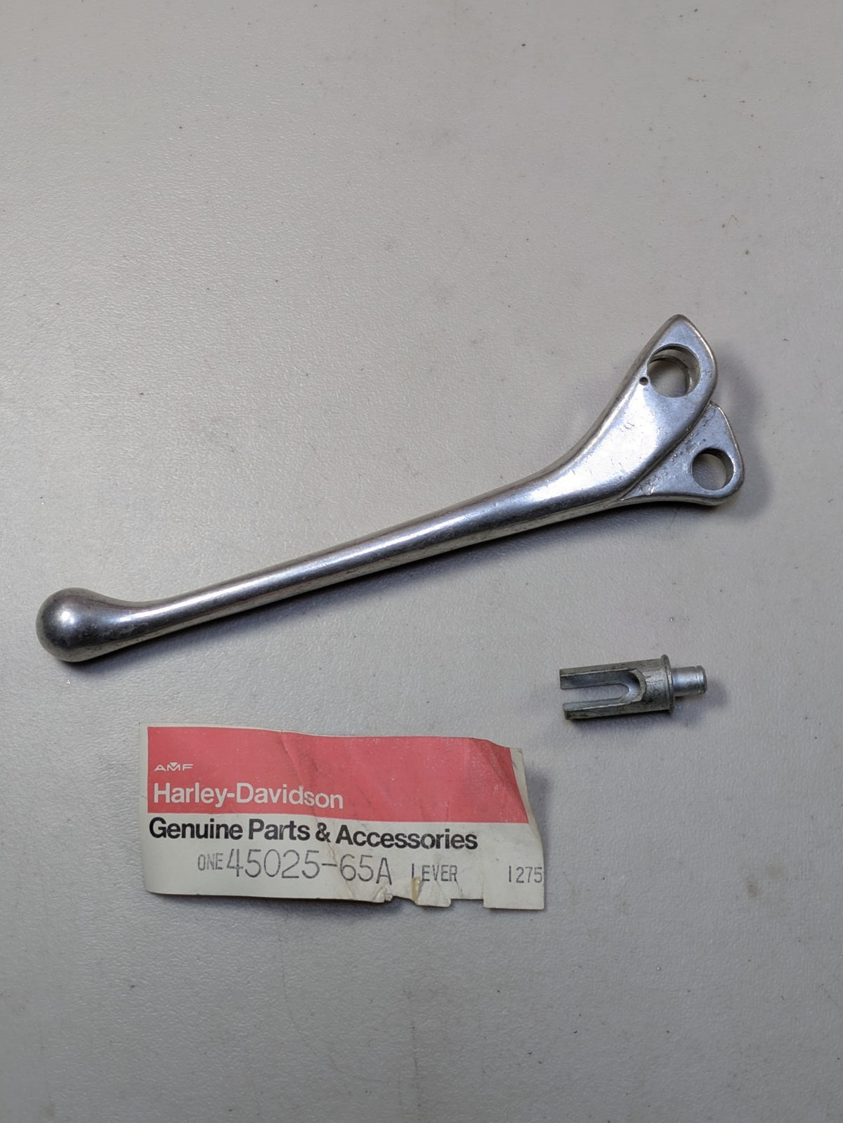 OEM 1965-1972 Sportster AMF Harley-Davidson Hand Brake Clutch Lever 45025-65A13