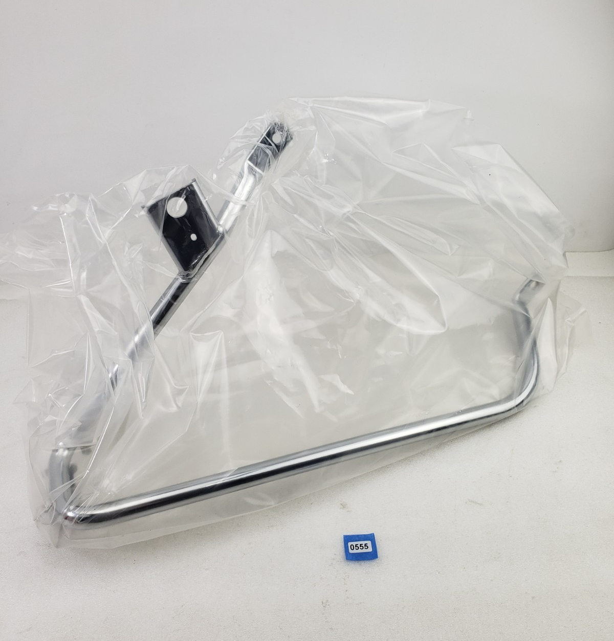 Harley 49207-09A Right Saddlebag Support Bracket Chrome OEM 09-13 Touring Models1