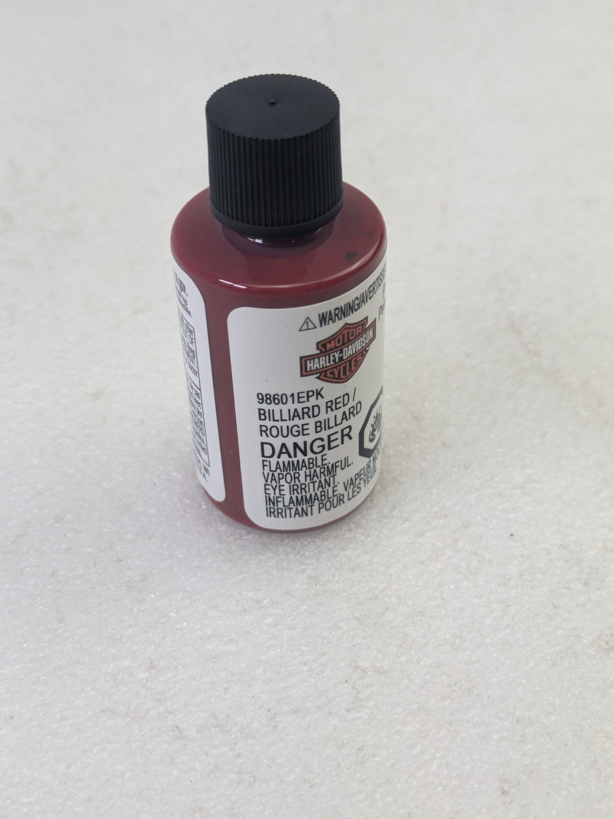 Harley-Davidson 98601ENX Clear Top Coat Touch-Up Paint Kit Billiard Red 14ml2